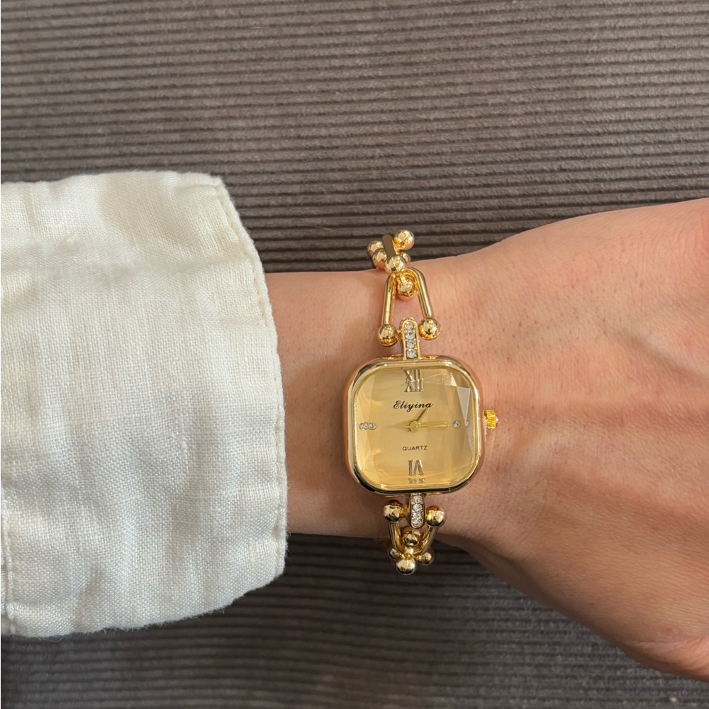 Gold-Tone Women's Bracelet Watch - Picture 4 of 7